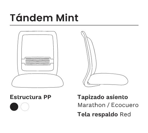 Variante Tándem Mint 4C - Estructura Negra